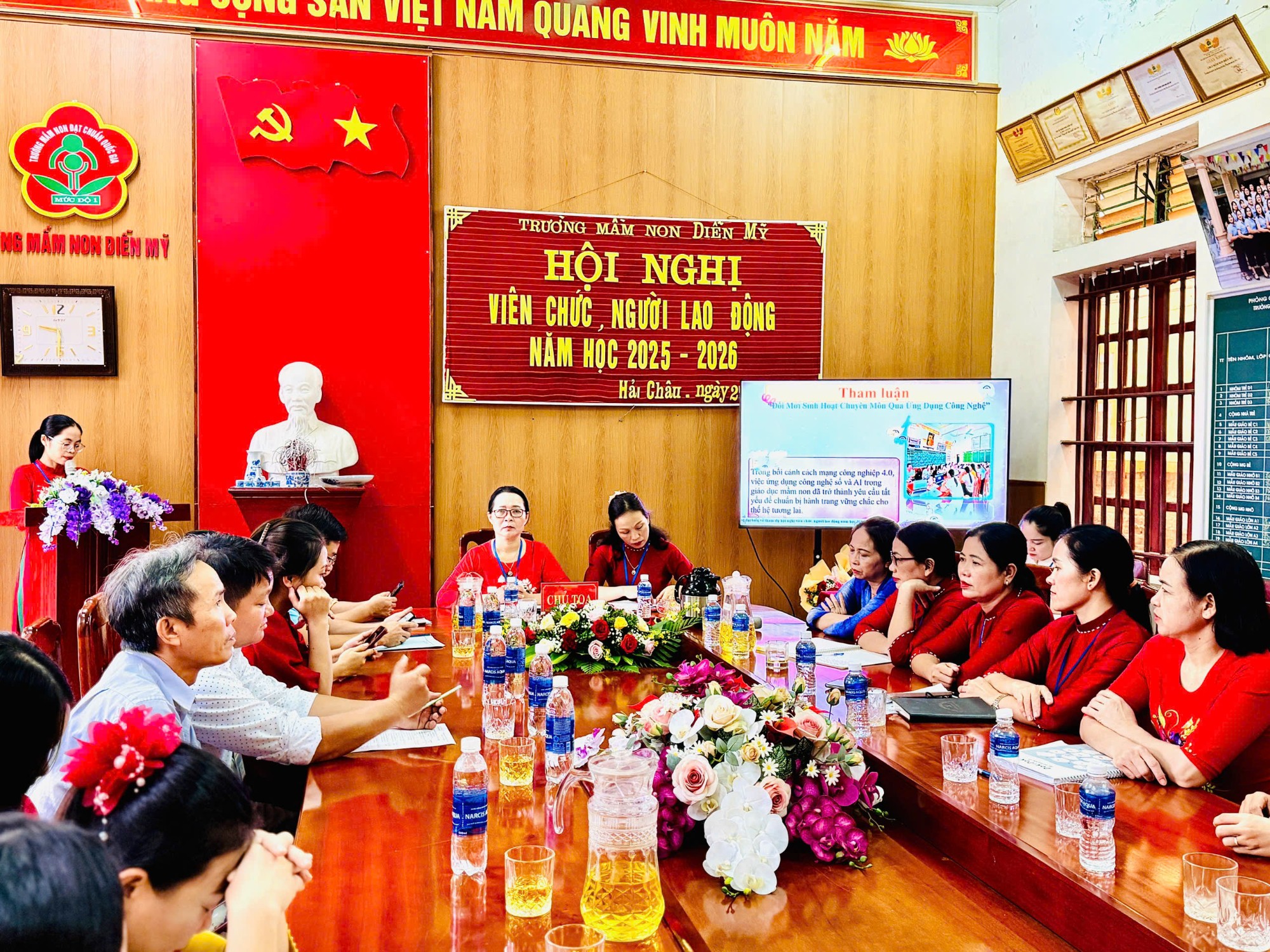 HỘI NGHỊ VIÊN CHỨC NGƯỜI LAO ĐỘNG NĂM HỌC 2025-2026