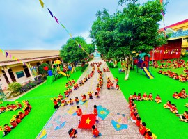 MẦM NON DIỄN MỸ HƯỞNG ỨNG 50 NĂM GIẢI PHÓNG MIỀN NAM